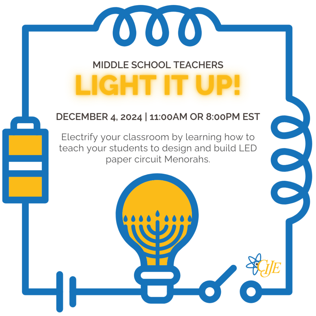 Light it Up! Build a Circuit Chanukiah