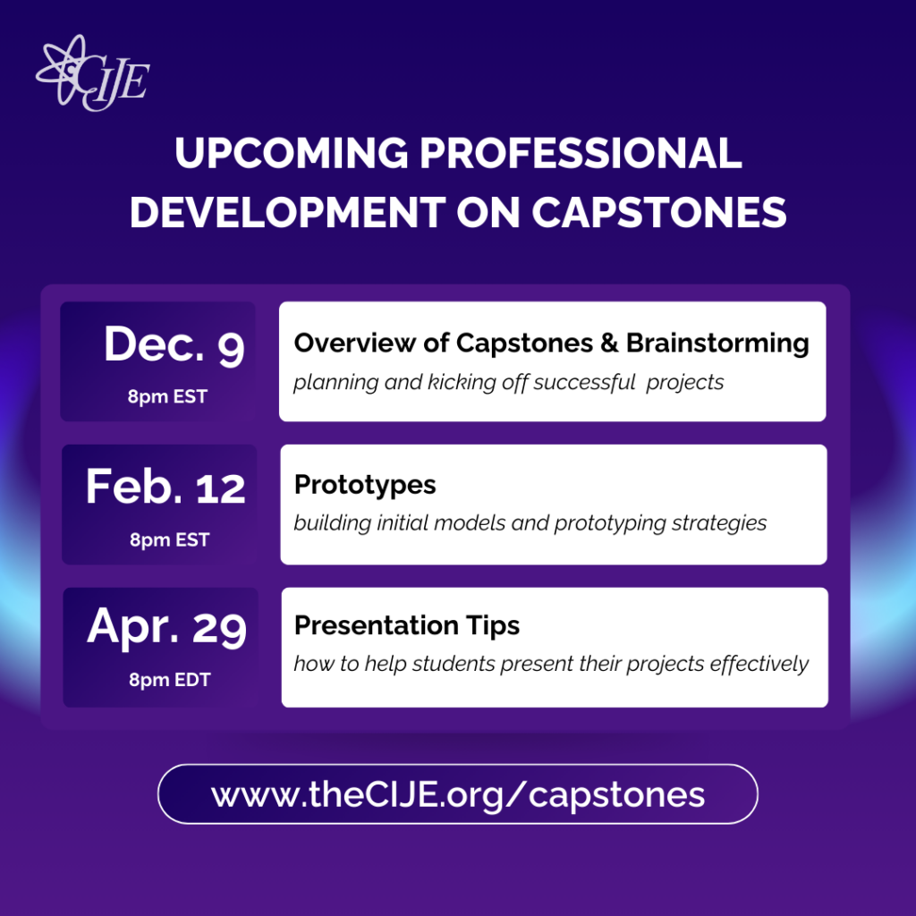 Capstone Professional Development