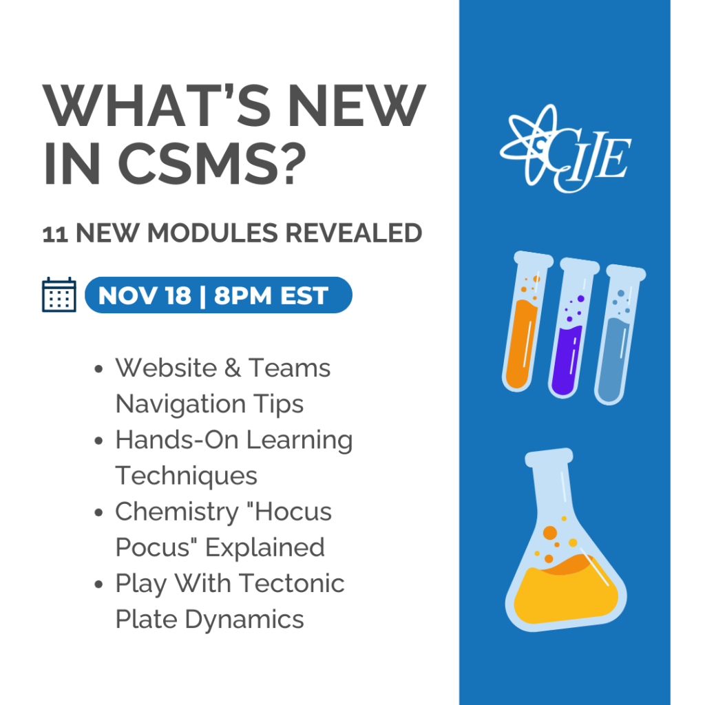 Whats New in CSMS?