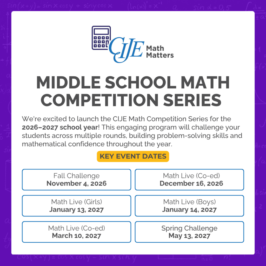 Math Matters Competition