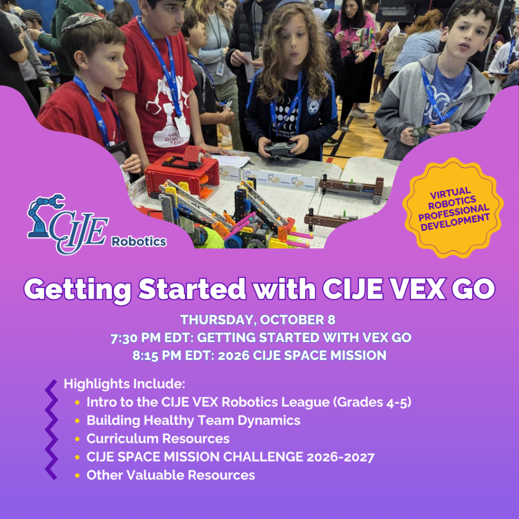Getting Started with CIJE VEX GO